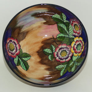 H & K Tunstall Hand Painted Gaiety bowl signed R Grocott