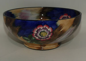 H & K Tunstall Hand Painted Gaiety bowl signed R Grocott