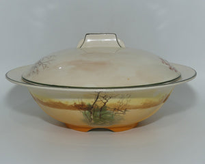 Royal Doulton Coaching Days Art Deco lidded tureen | #2