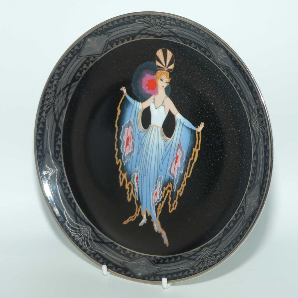 Royal Doulton for Franklin Mint plate | House of Erte | Twilight