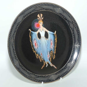 Royal Doulton for Franklin Mint plate | House of Erte | Twilight