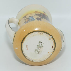 Royal Doulton Coaching Days twin loop handle vase D2716