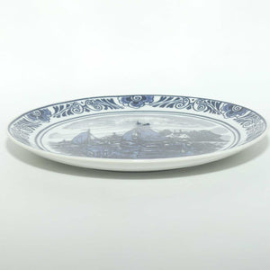 Delft Holland plate | Boats on Lake