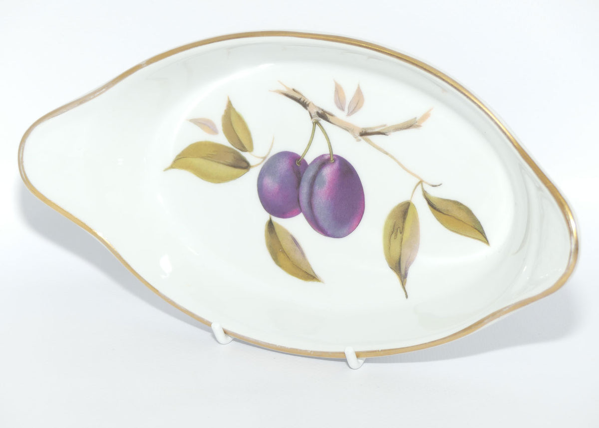 Royal Worcester Fine Porcelain | Evesham pattern | twin handle small serving dish