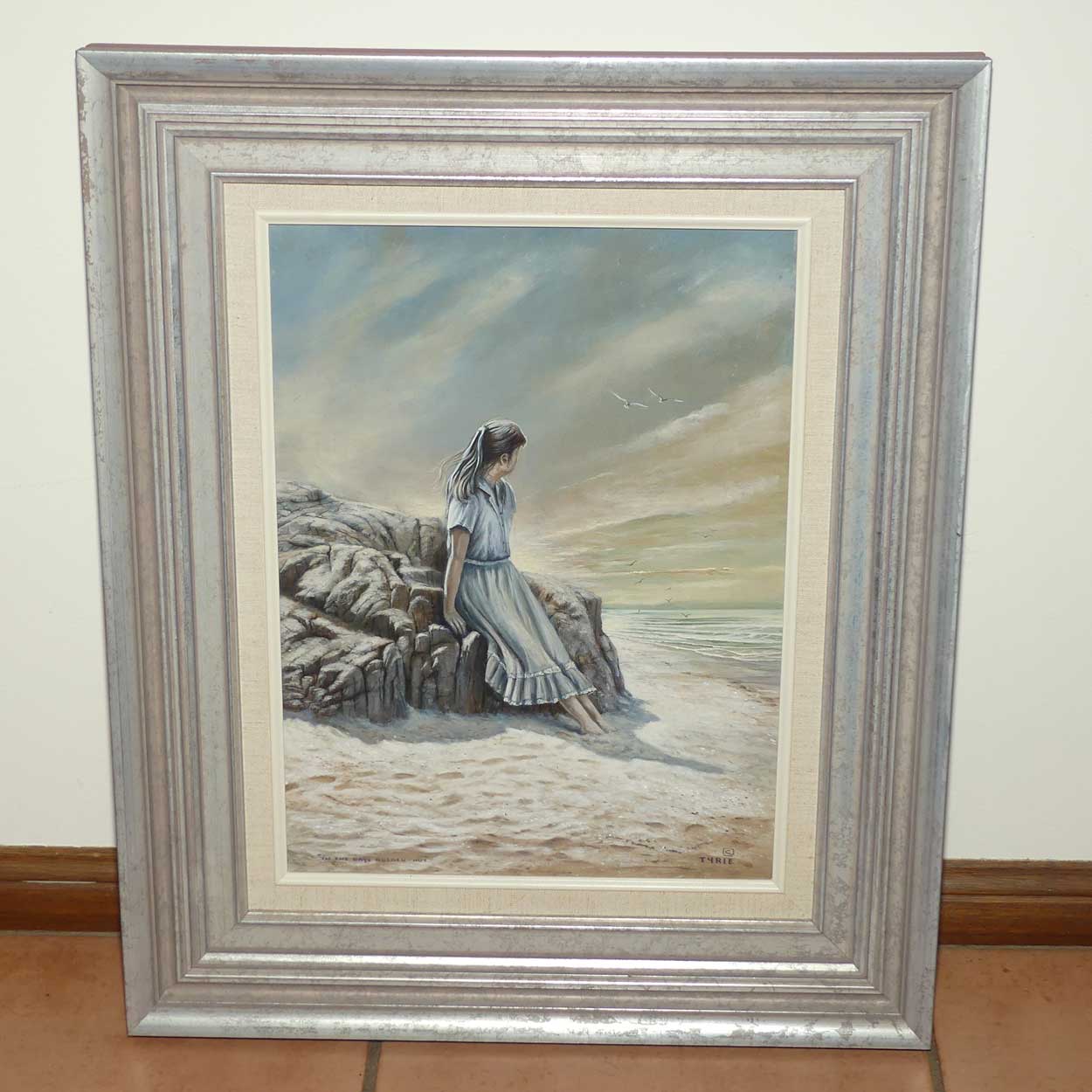 Australian Oil Painting | NJ Jim Tyrie | In the Days Golden Hue