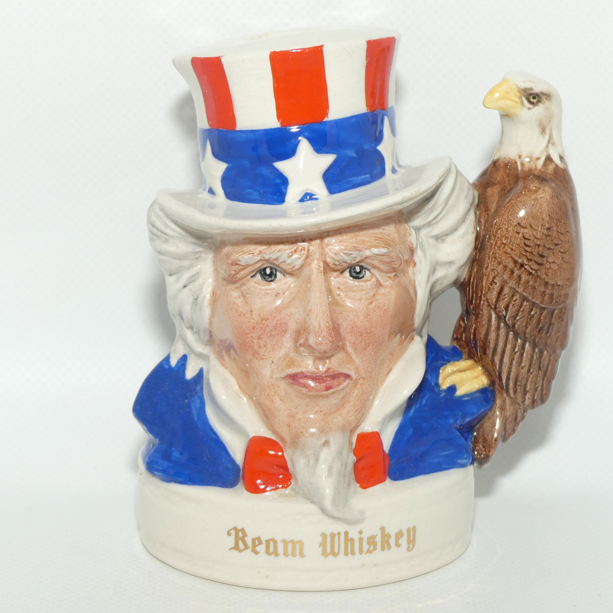 D- Royal Doulton small character jug Uncle Sam