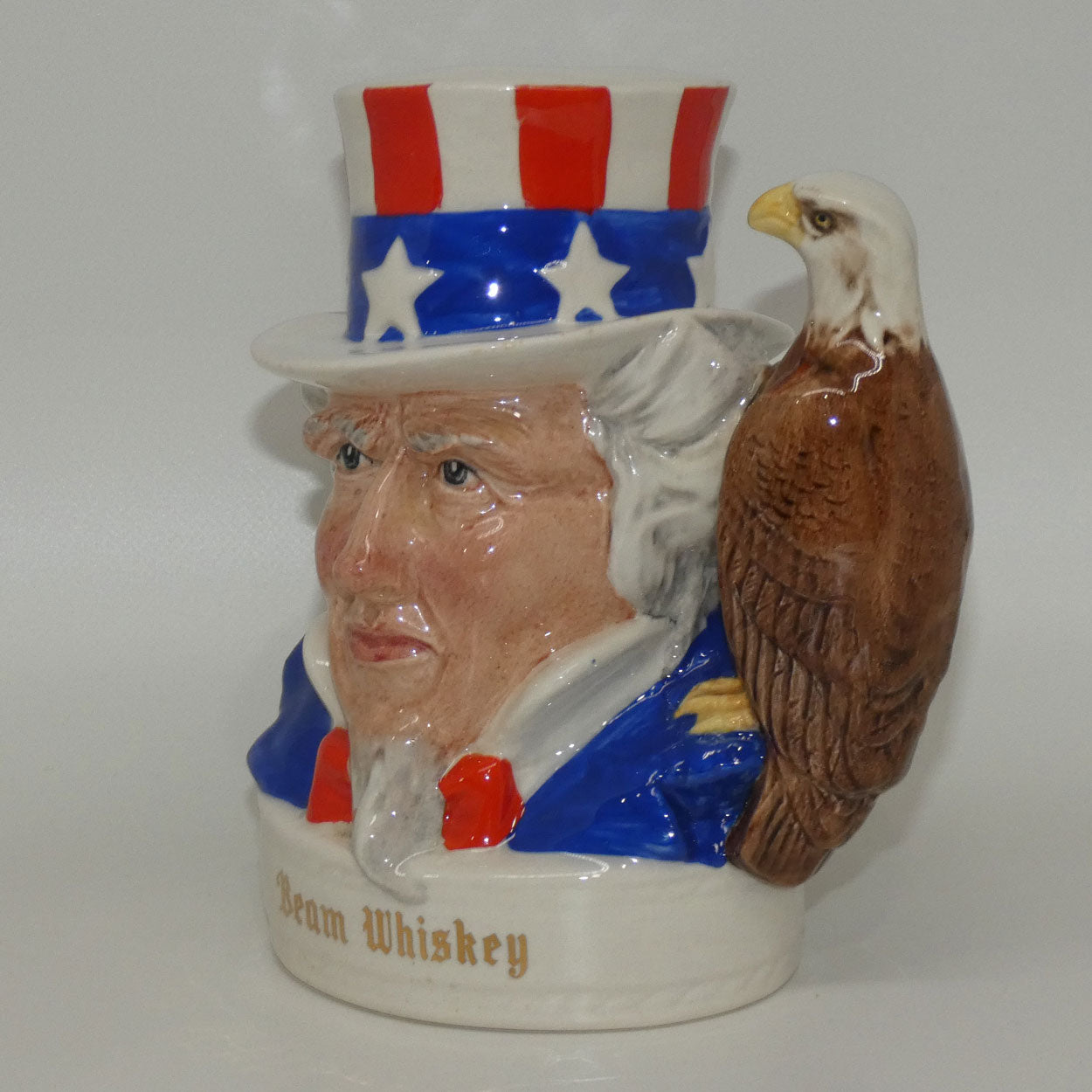 D- Royal Doulton small character jug Uncle Sam