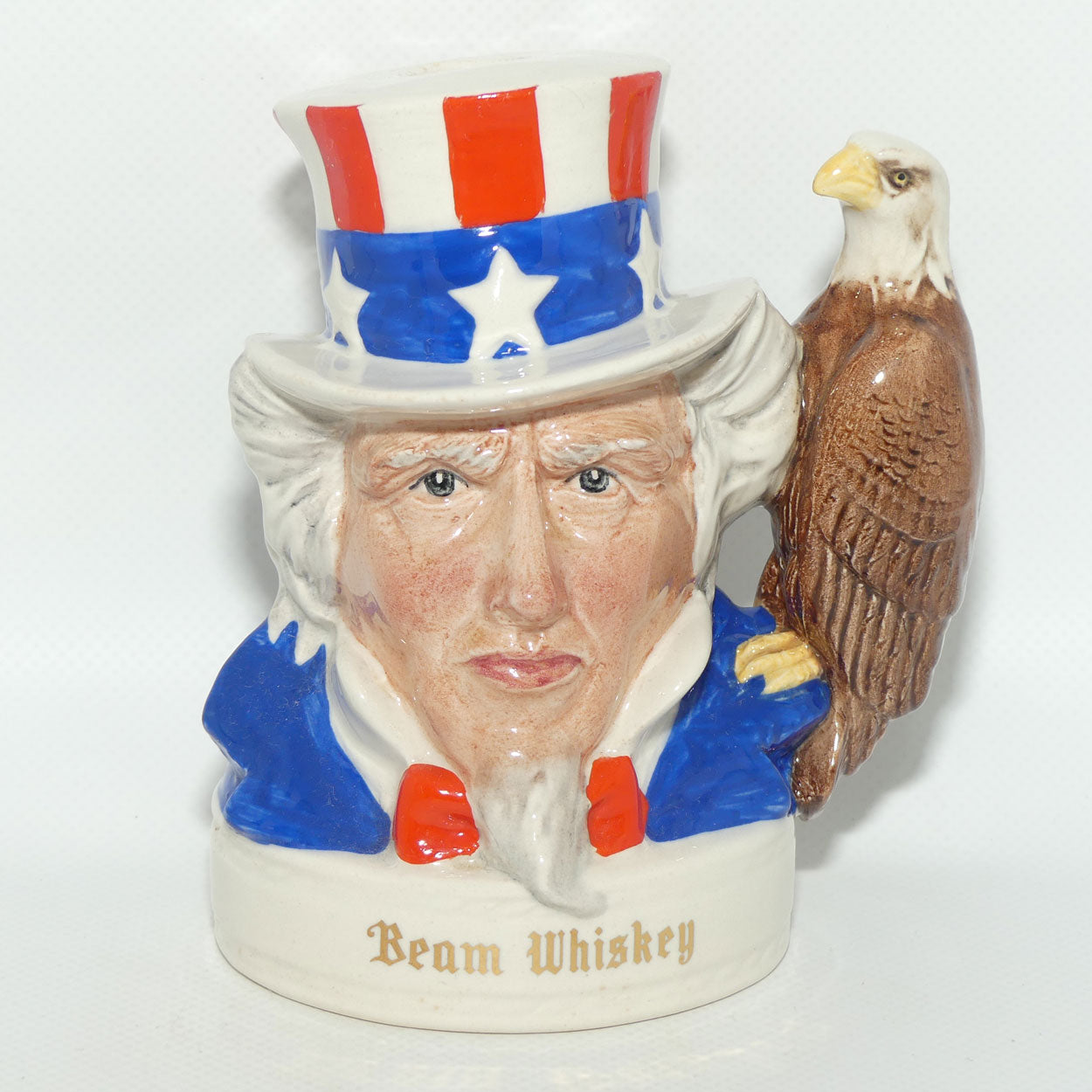 D- Royal Doulton small character jug Uncle Sam