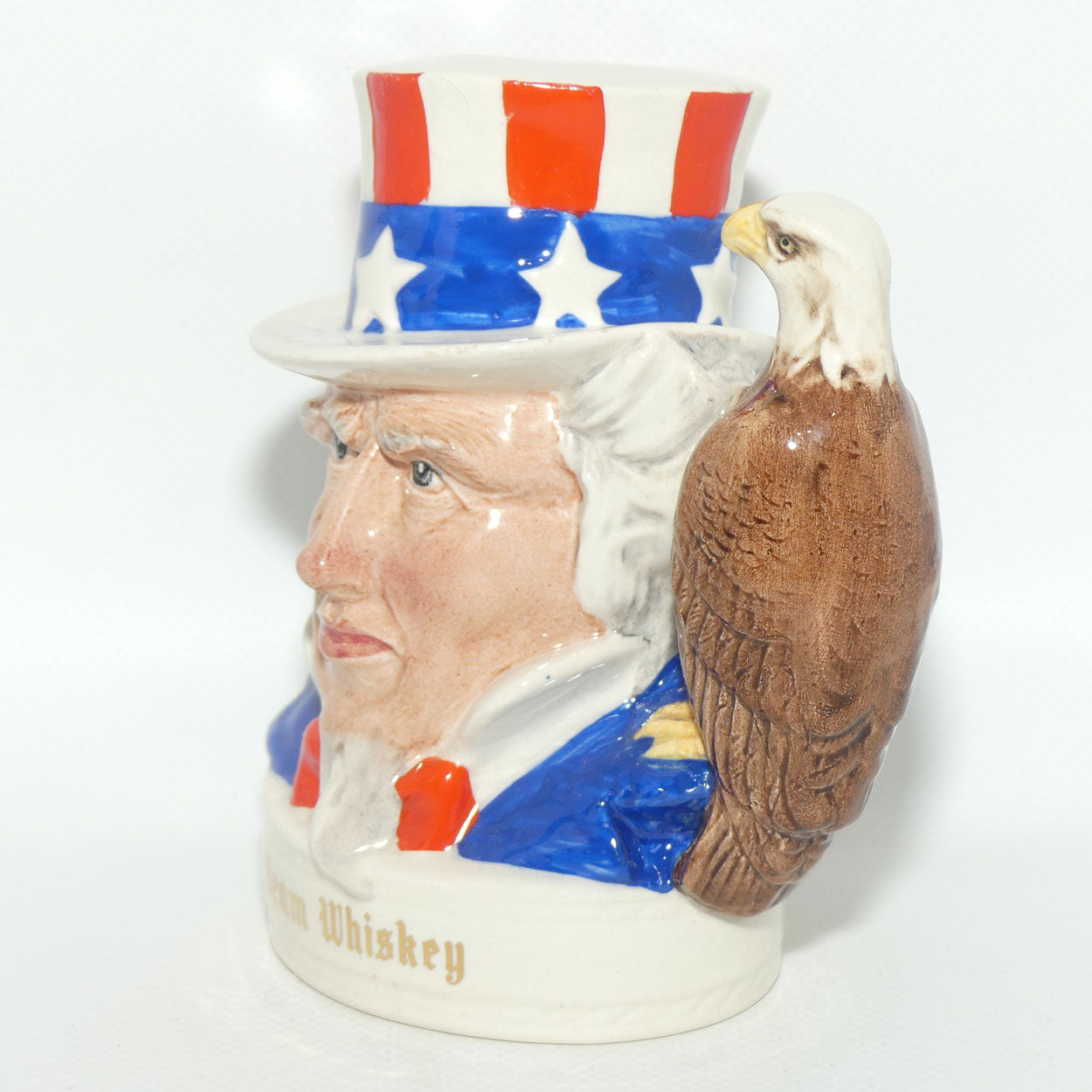 D- Royal Doulton small character jug Uncle Sam