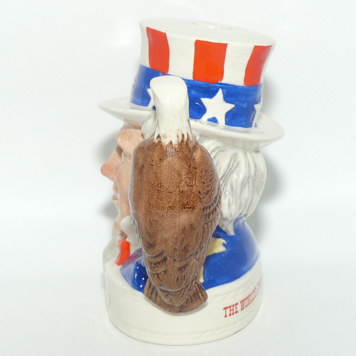 D- Royal Doulton small character jug Uncle Sam