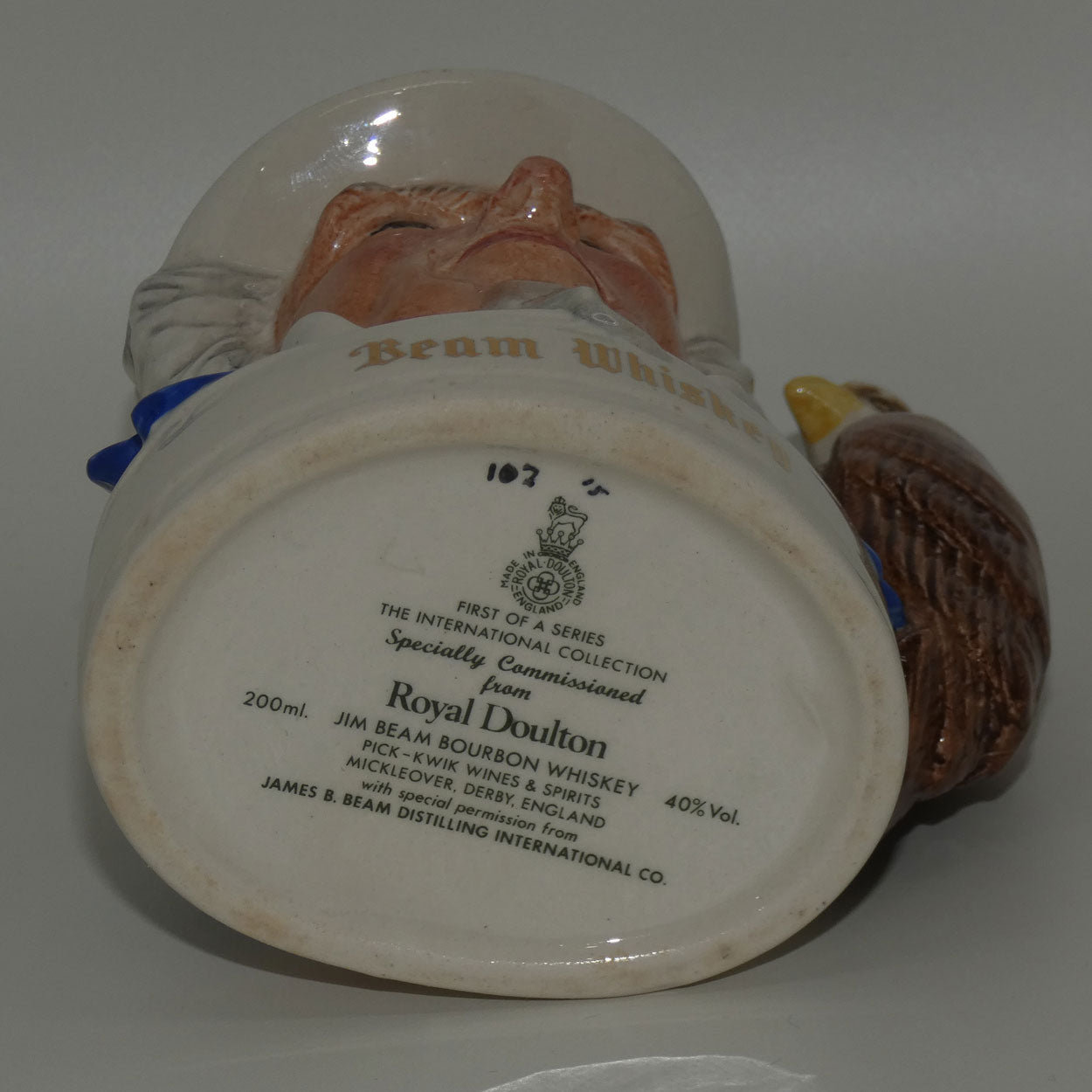 D- Royal Doulton small character jug Uncle Sam