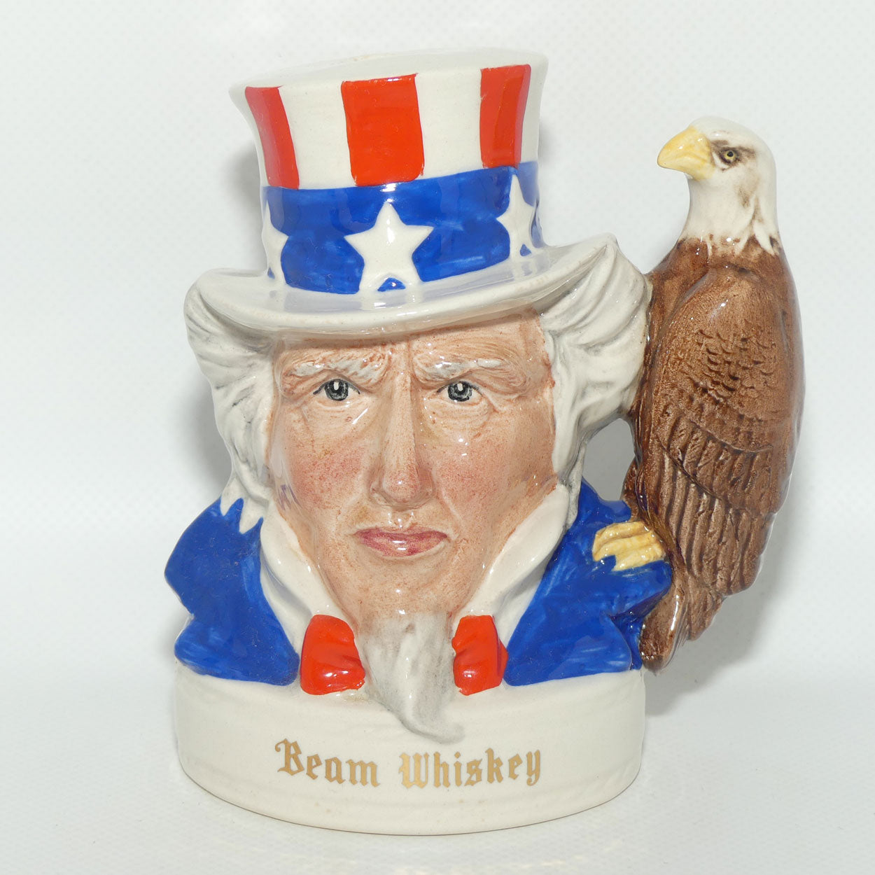 D- Royal Doulton small character jug Uncle Sam