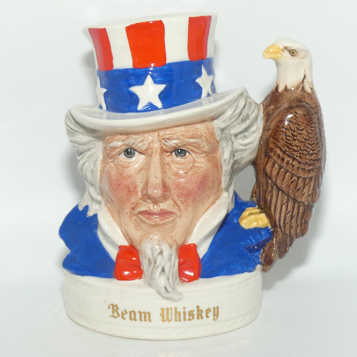 D- Royal Doulton small character jug Uncle Sam | #2