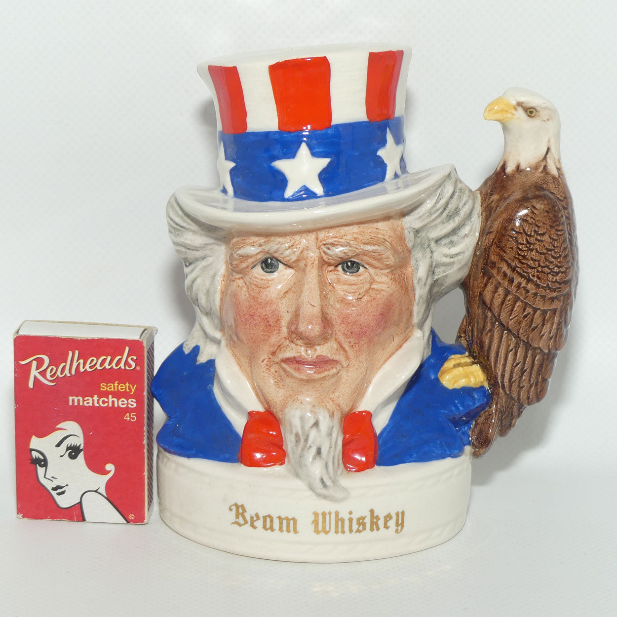D- Royal Doulton small character jug Uncle Sam | #2