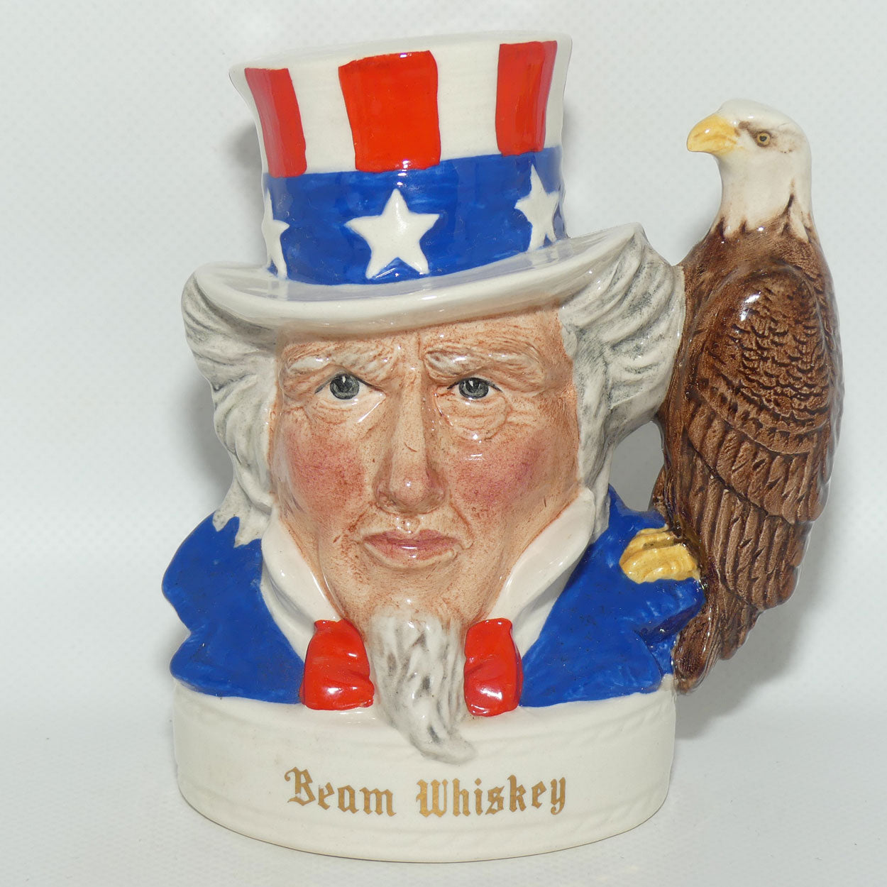 D- Royal Doulton small character jug Uncle Sam | #2