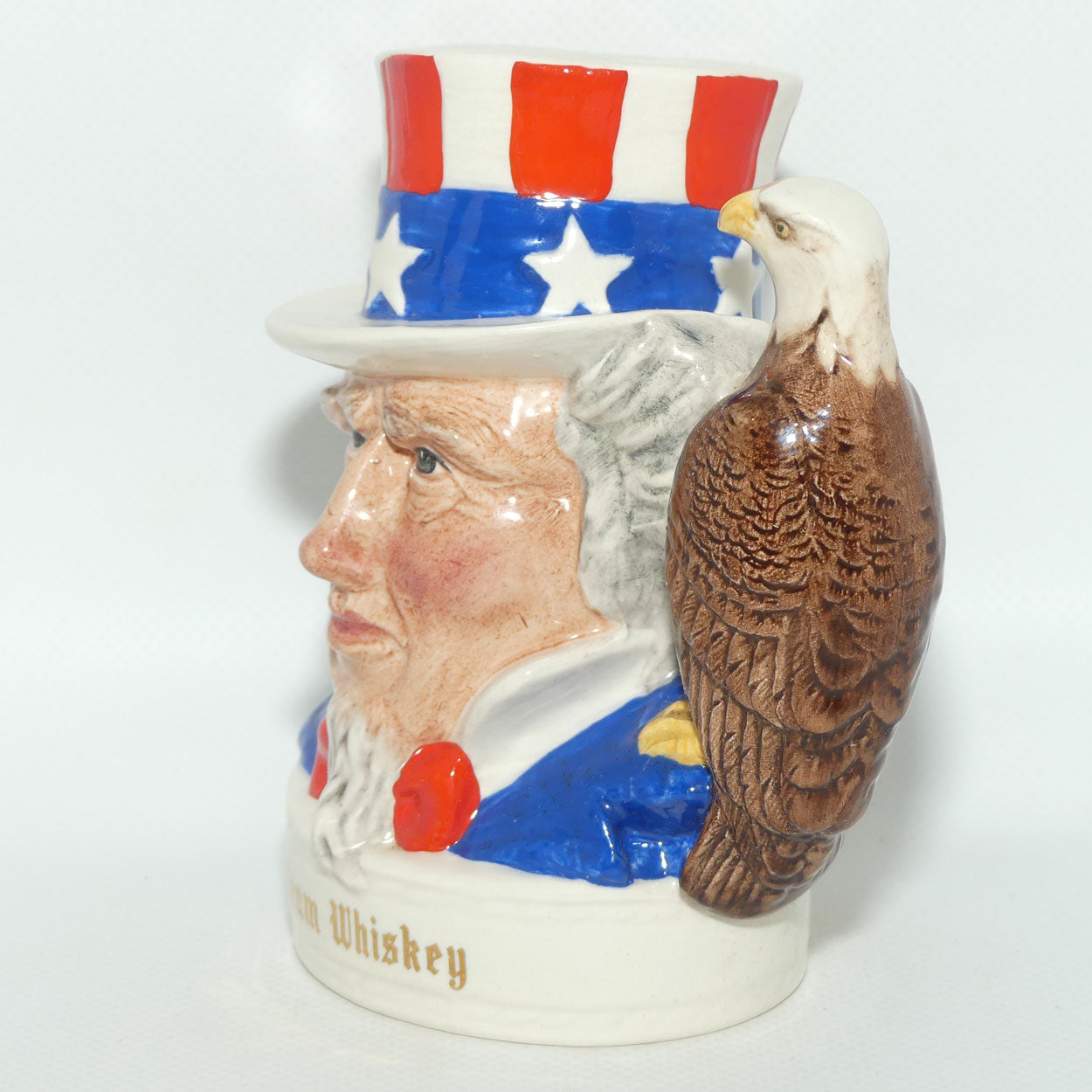 D- Royal Doulton small character jug Uncle Sam | #2