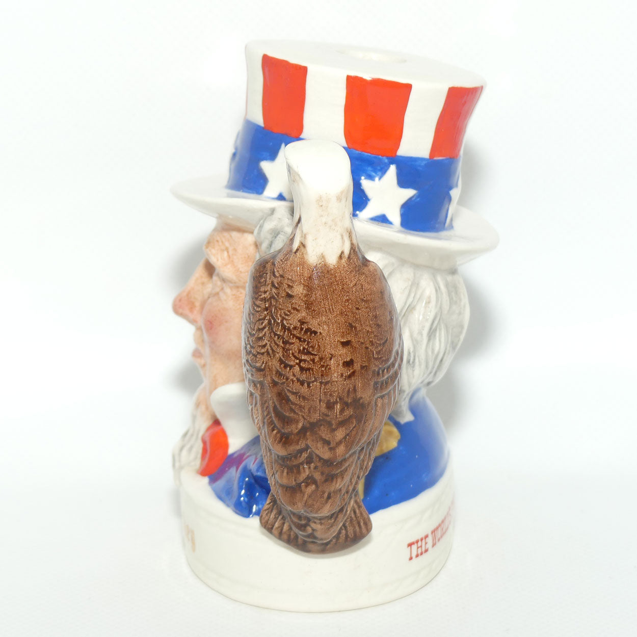 D- Royal Doulton small character jug Uncle Sam | #2