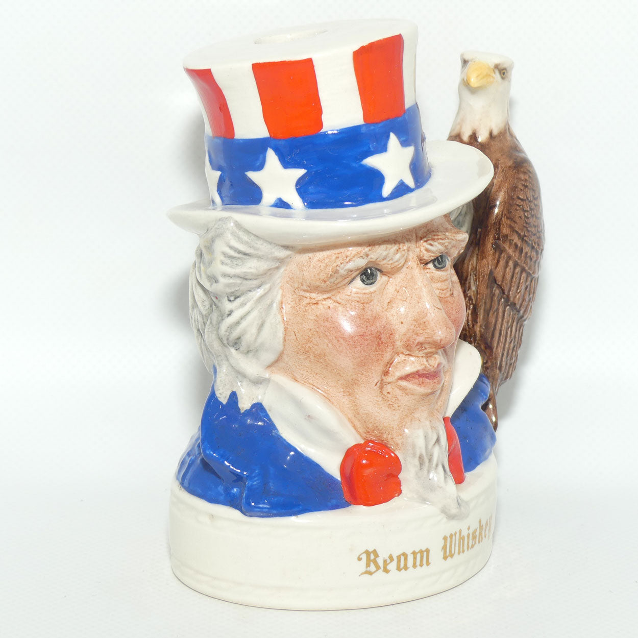 D- Royal Doulton small character jug Uncle Sam | #2
