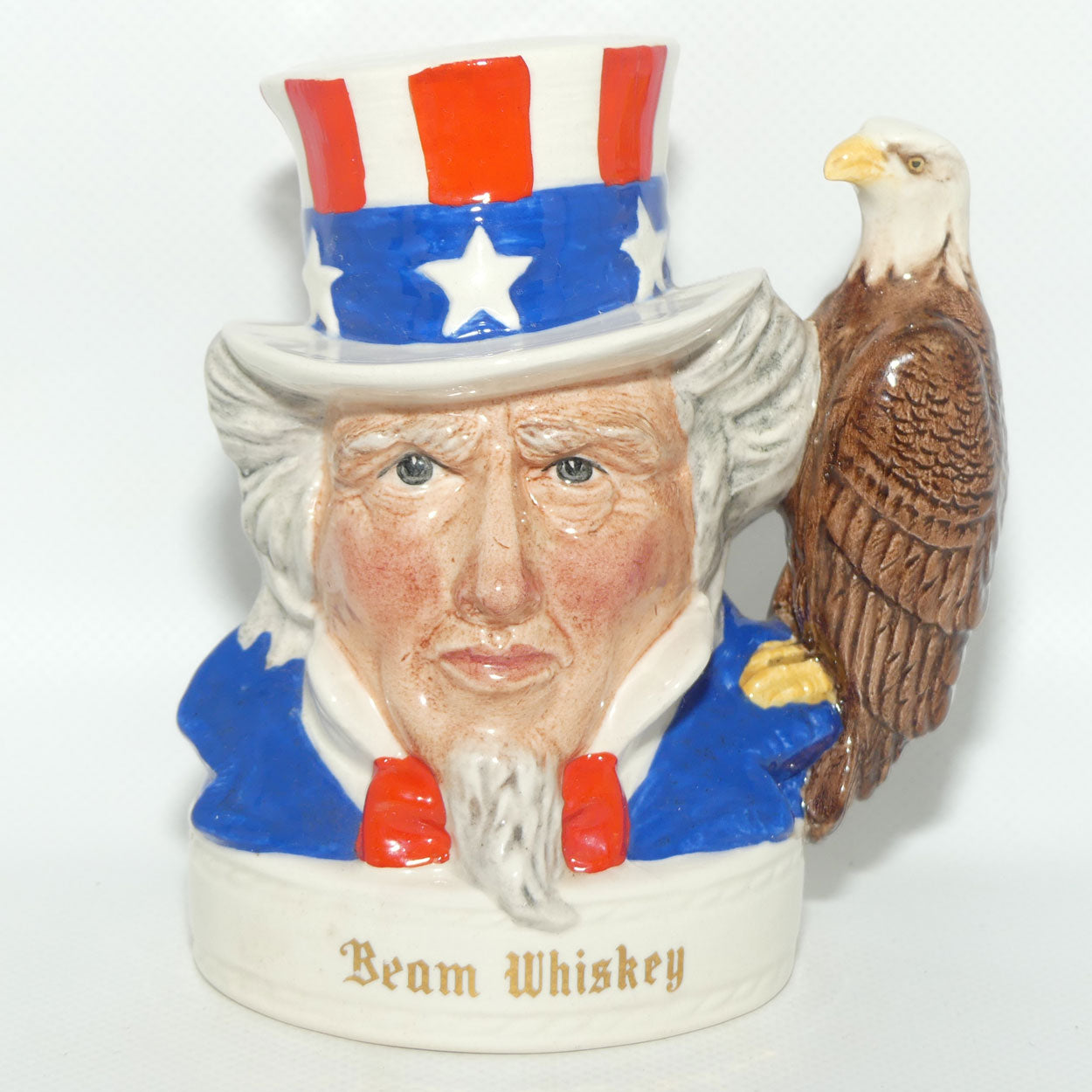 D- Royal Doulton small character jug Uncle Sam | #2