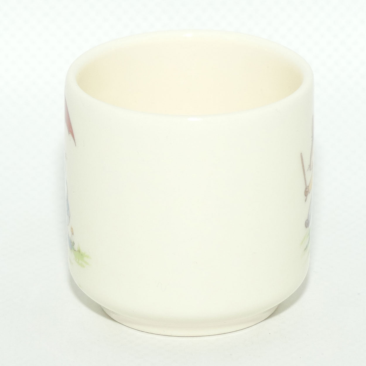 Royal Doulton Bunnykins egg cup | Sheltering under Umbrella | Hikers