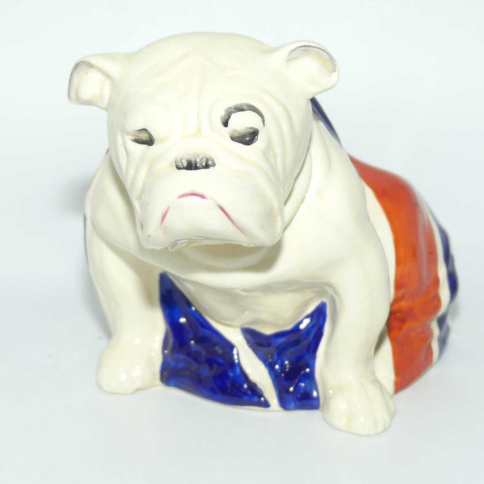 D5913 Royal Doulton Bulldog Draped in Union Jack | Large | c.1941