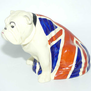 D5913 Royal Doulton Bulldog Draped in Union Jack | Large | c.1941