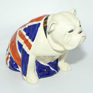 D5913 Royal Doulton Bulldog Draped in Union Jack | Large | c.1941