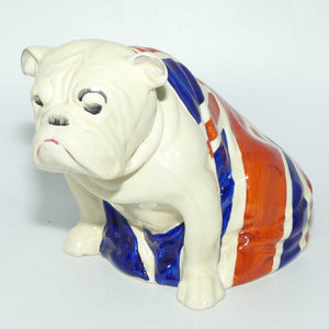 D5913 Royal Doulton Bulldog Draped in Union Jack | Large | c.1941