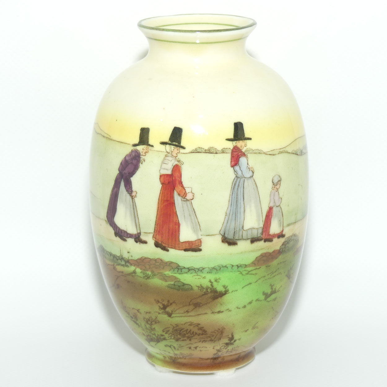 Royal Doulton Welsh ovoid vase | 15cm | Bone China body