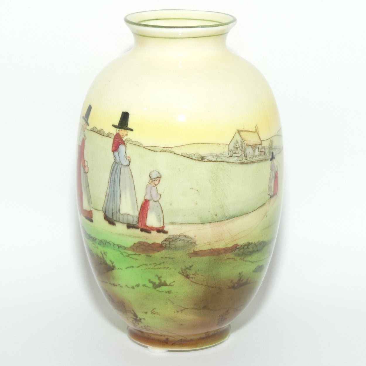 Royal Doulton Welsh ovoid vase | 15cm | Bone China body