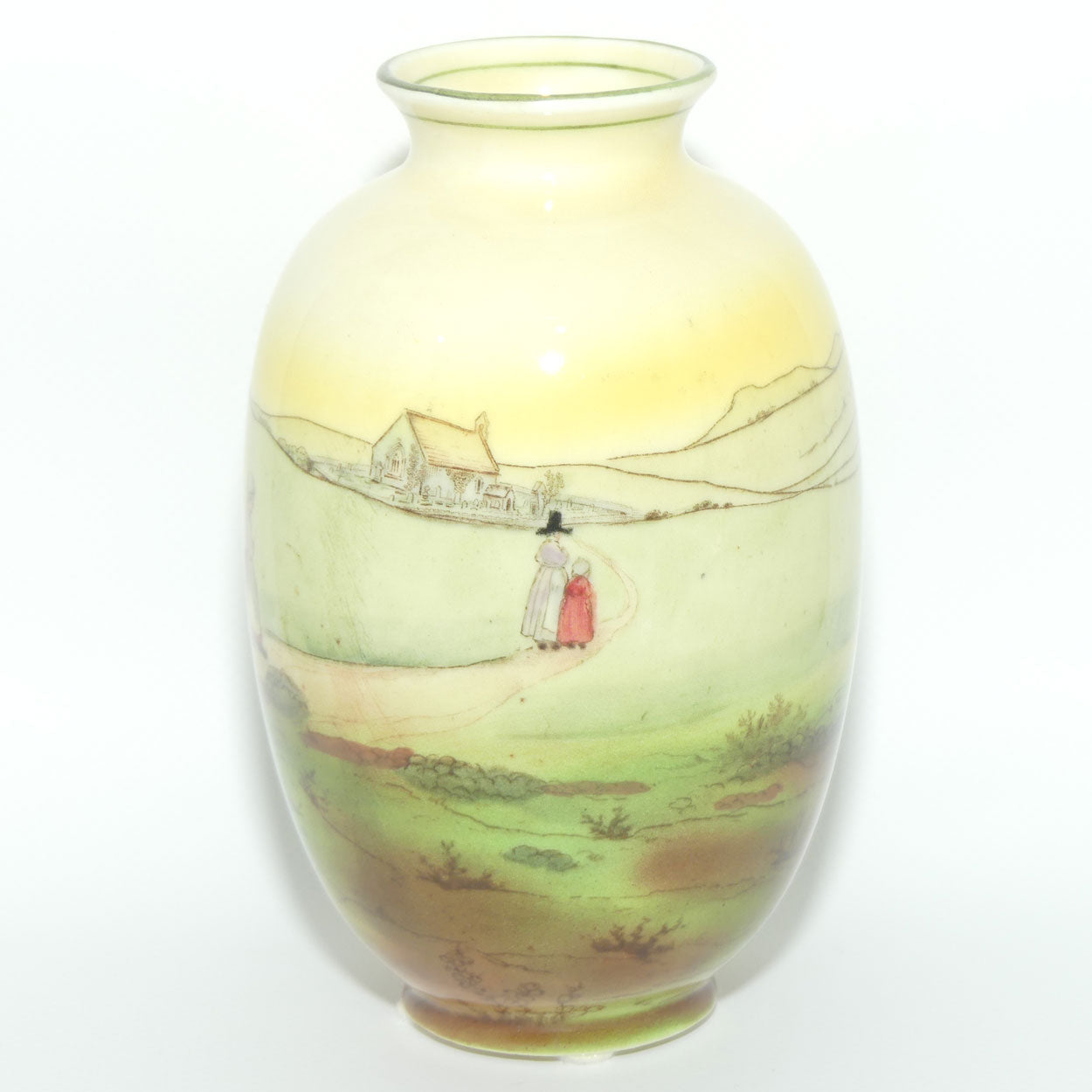 Royal Doulton Welsh ovoid vase | 15cm | Bone China body