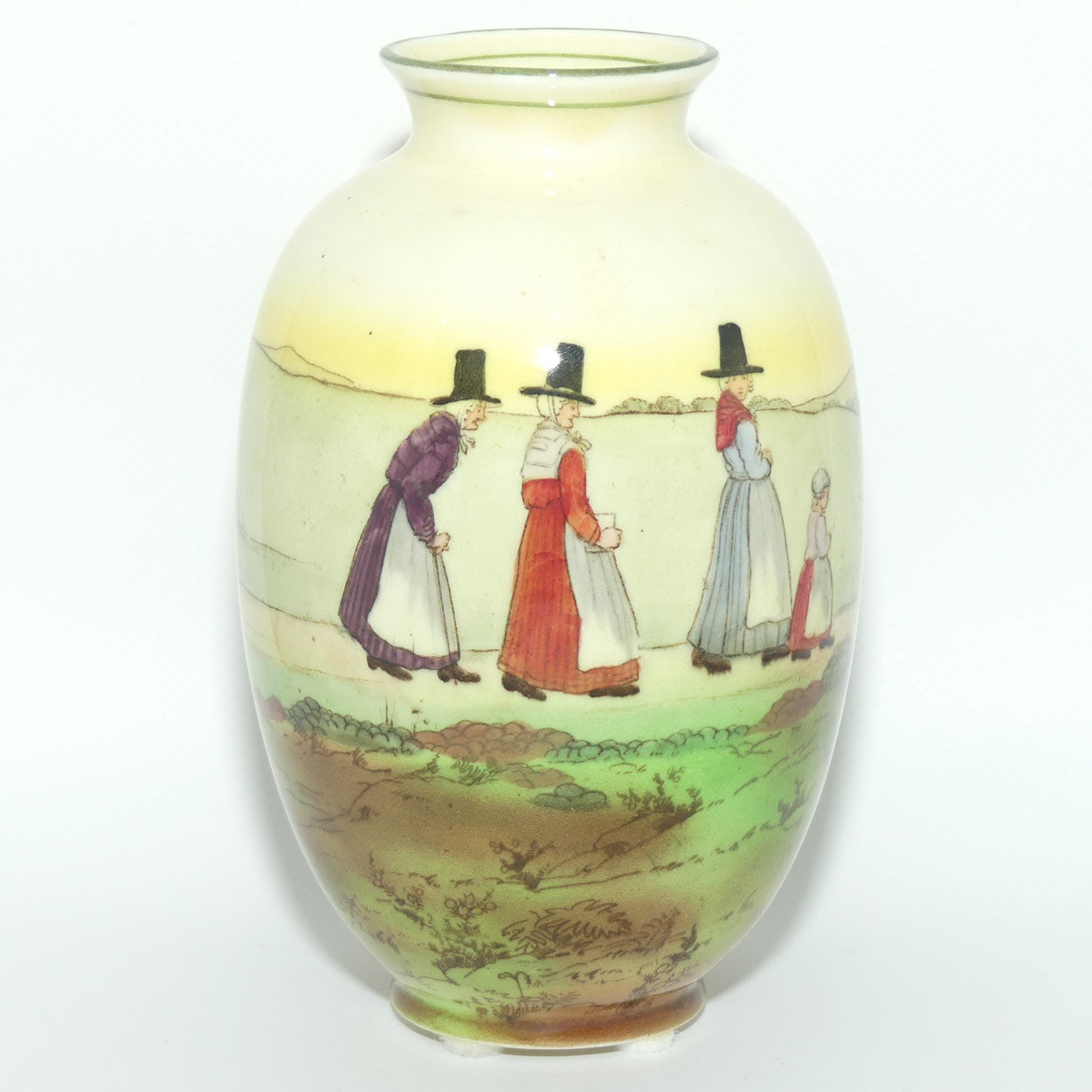 Royal Doulton Welsh ovoid vase | 15cm | Bone China body