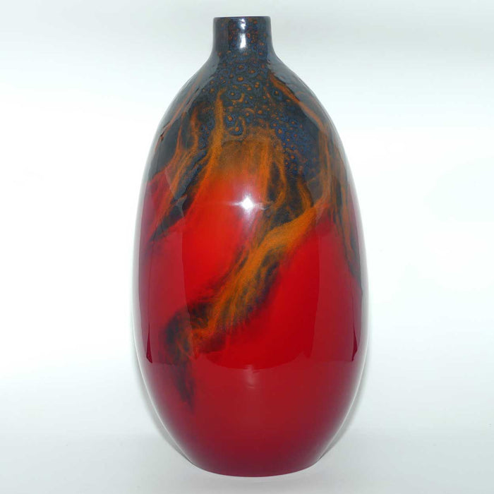 Royal Doulton Flambe Veined very large bulbous vase | #1 | 40cm | Shape 1622