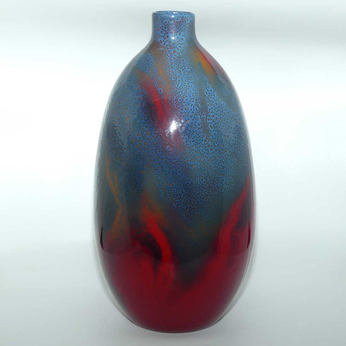 Royal Doulton Flambe Veined very large bulbous vase | #2 | 40cm | Shape 1622