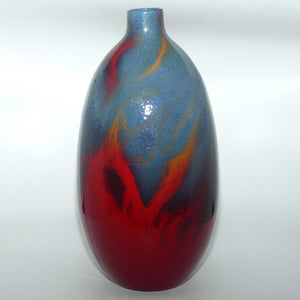 Royal Doulton Flambe Veined very large bulbous vase | #2 | 40cm | Shape 1622