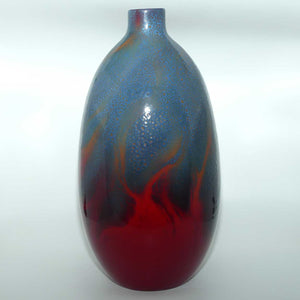 Royal Doulton Flambe Veined very large bulbous vase | #2 | 40cm | Shape 1622