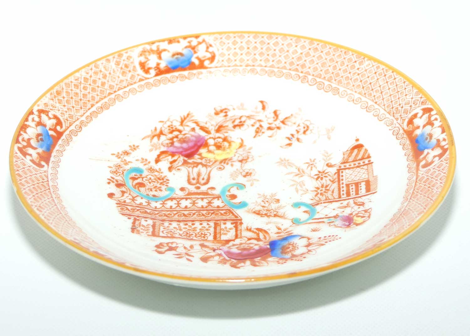 Victorian Era Chinoiserie tea duo c.1860 | #1