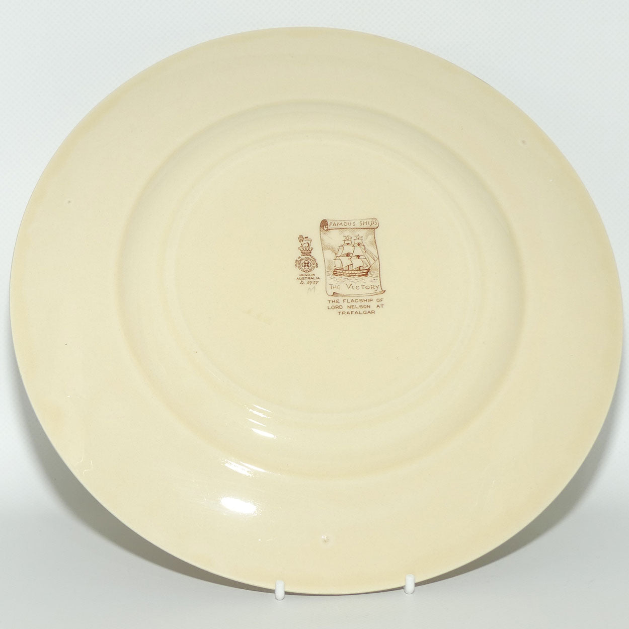 Royal Doulton Famous Ships H.M.S Victory rack plate D5957 | #2
