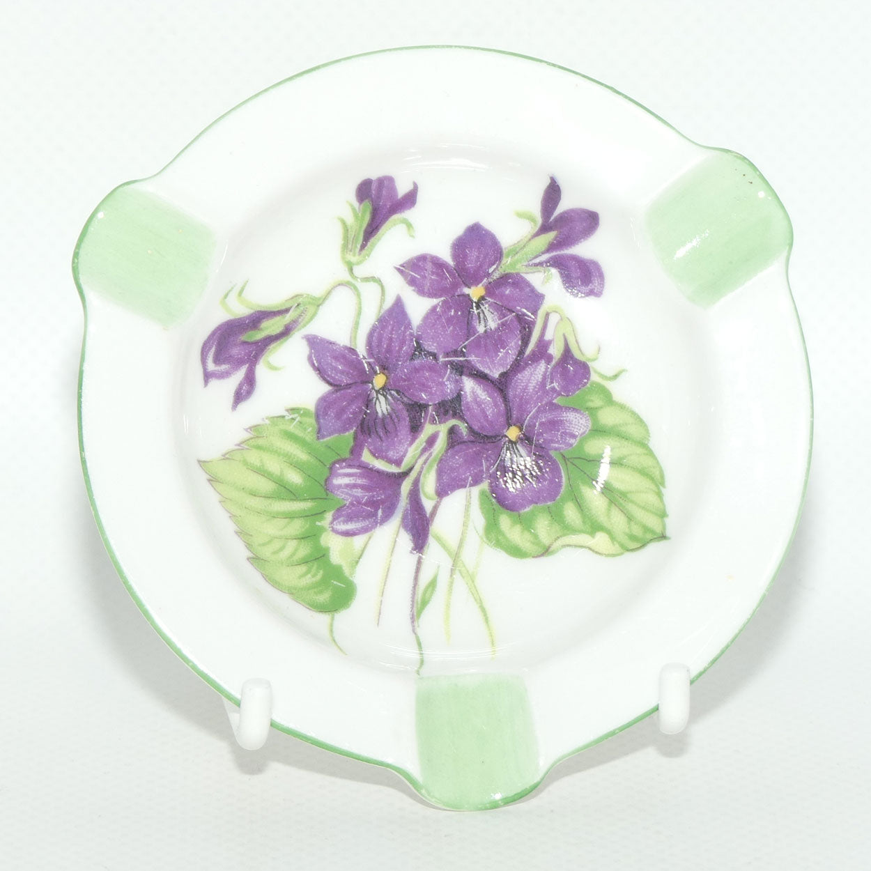 Shelley Violets pattern small ashtray
