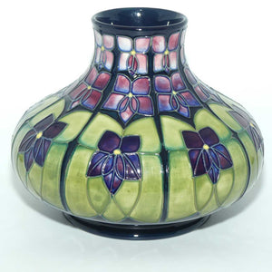 Moorcroft Stylised Violets 32/8 vase