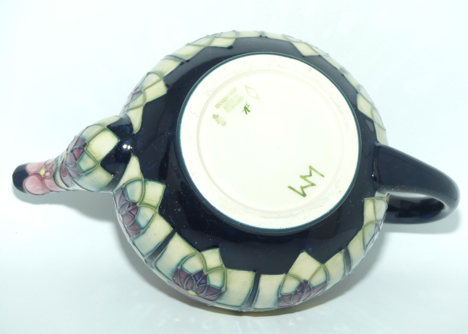 Moorcroft Stylised Violets tea pot | Sally Tuffin