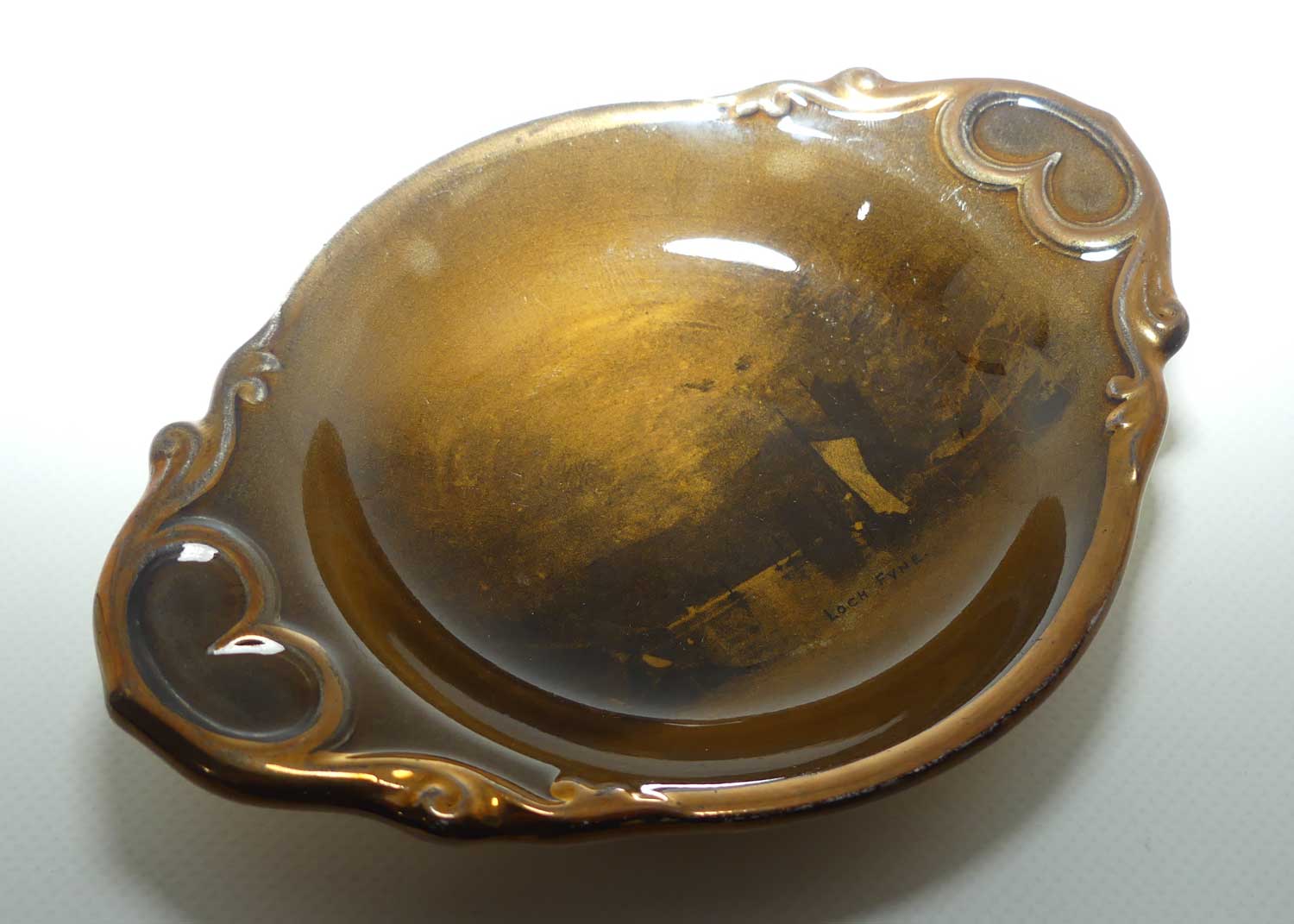 Ridgways Royal Vistas Ware tab handle dish | Loch Fyne