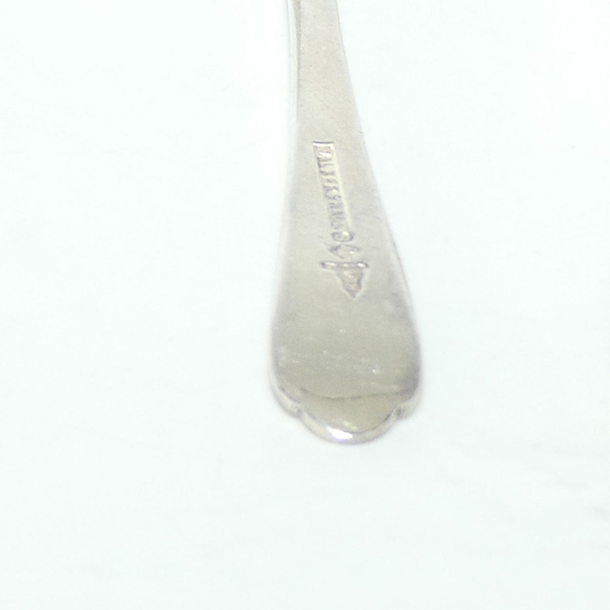 Set of 6 Walker and Hall | Silver Plated cake forks | Thread design | 12.3cm