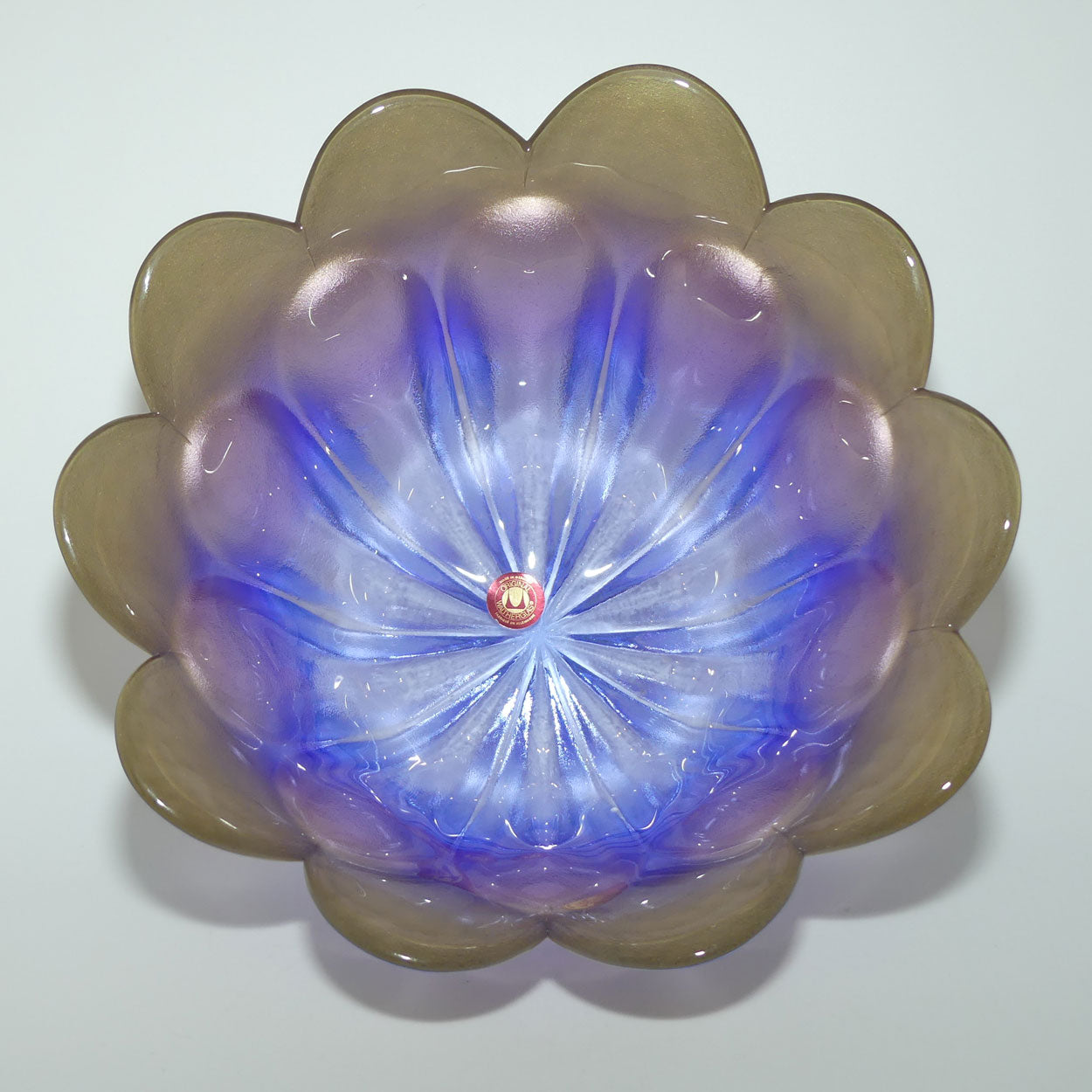 Original Waltherglas Marrakech Mauve Tulip Bowl | 27.5cm