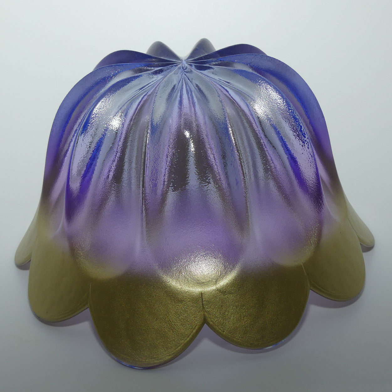 Original Waltherglas Marrakech Mauve Tulip Bowl | 27.5cm