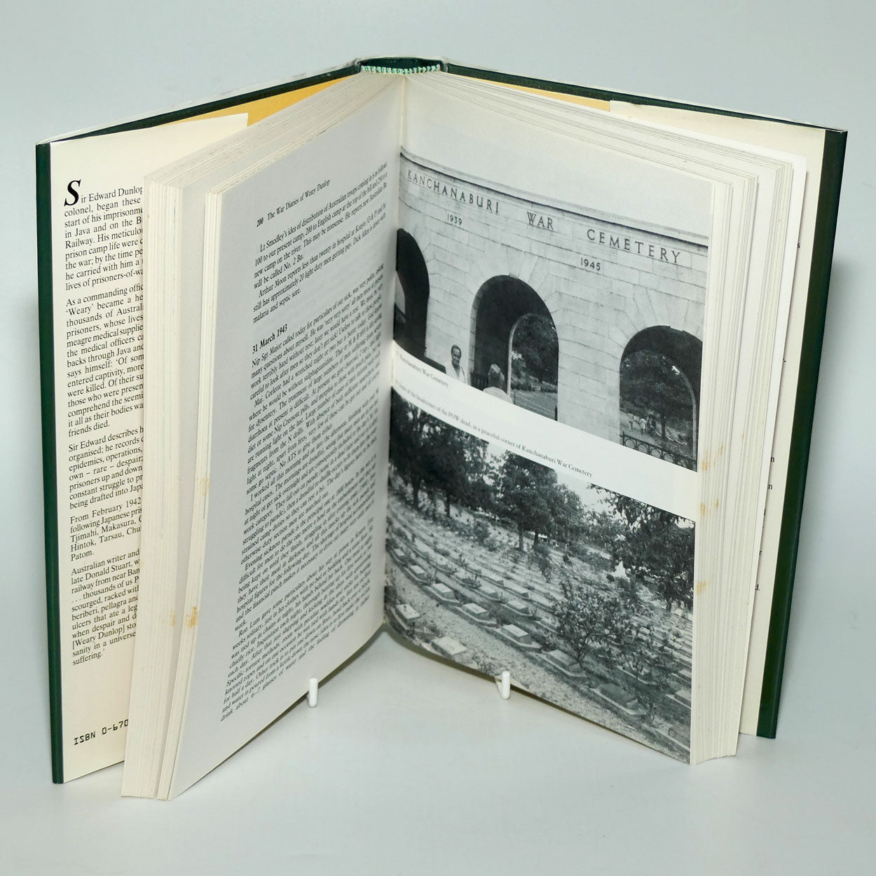 Hardback Book | The War Diaries of Weary Dunlop | Java and the Burma-Thailand Railway 1942-1945