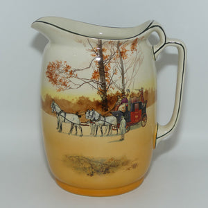 Royal Doulton Coaching Days water jug | from a wash set