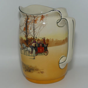 Royal Doulton Coaching Days water jug | from a wash set