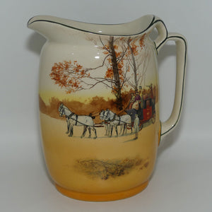 Royal Doulton Coaching Days water jug | from a wash set