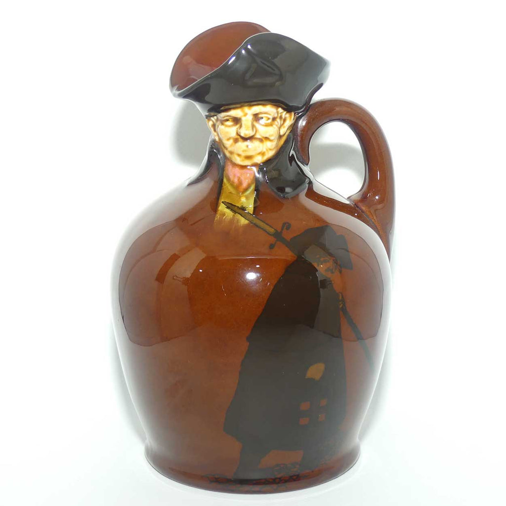 Royal Doulton Kingsware flask | The Watchman | Figured Head